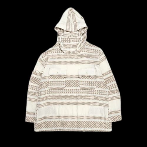 Engineered Garments Graphic Print Hoddie 'Beige'
