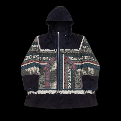 Sacai Eric Haze Jacquard Hooded Blouson 'Een'