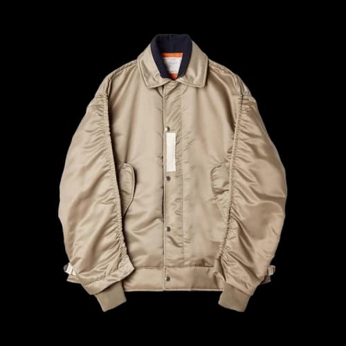 Sacai Nylon Twill Blouson 'Khaki'