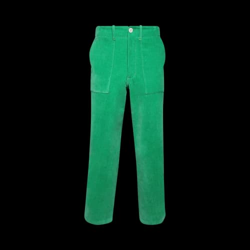 The Elder Statesman Work Pant 'Jade'