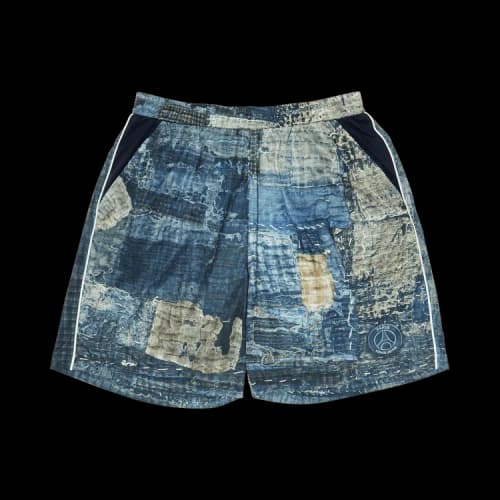 Paris Saint- Germain x POGGYTHEMAN PLJ Boro Printed Shorts 'Navy'