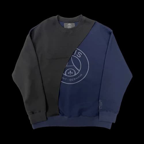 Paris Saint-Germain x POGGYTHEMAN PLJ Layered Crewneck 'Black'