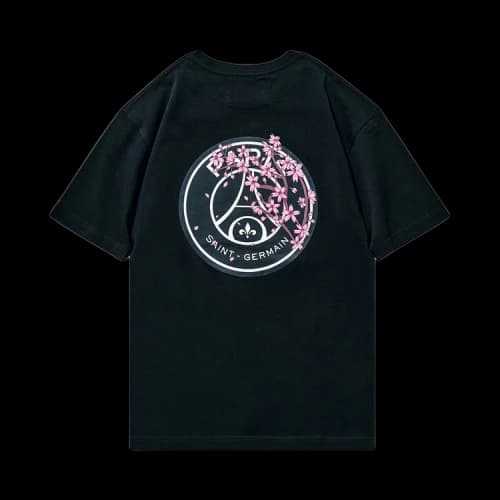 Paris Saint-Germain x EDIFICE Japan Sakura T-Shirt 'Black'
