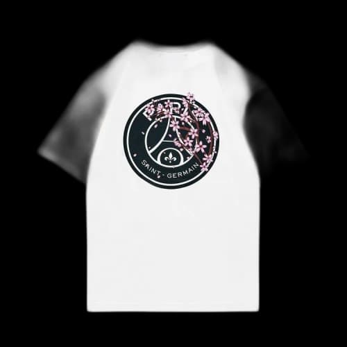Paris Saint-Germain x EDIFICE Japan Sakura T-Shirt 'White'