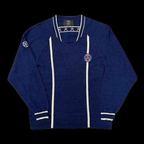 Paris Saint-Germain x POGGYTHEMAN PLJ Dyed Sweater 'Indigo'