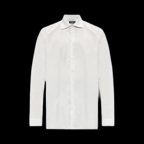 Raf Simons x Philippe Vandenberg Big Fit Shirt With Grand Amour Print 'Pearl'
