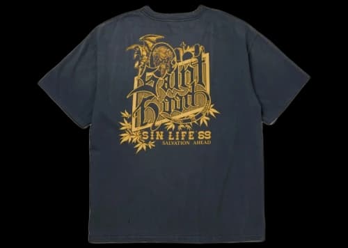 Neighborhood x Saint Mxxxxxx STHD Pocket T-Shirt Vintage Black
