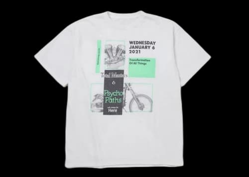 Neighborhood x Saint Mxxxxxx Psychopath S/S Tee White