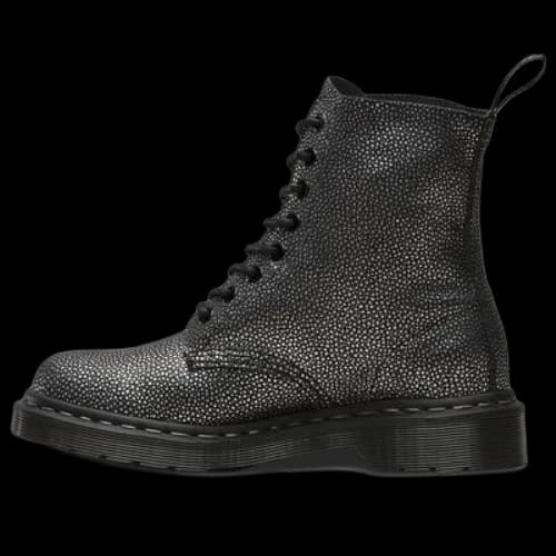 Dr.Martens 1460 Metallic Pebble Pascal 'Black Silver' (Women's)