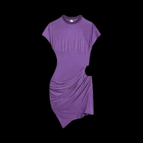 Jacquemus La Robe Espelho Court 'Purple'