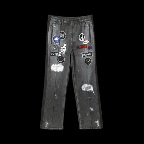 Needles x Midnight Studios Track Pant 'Black'