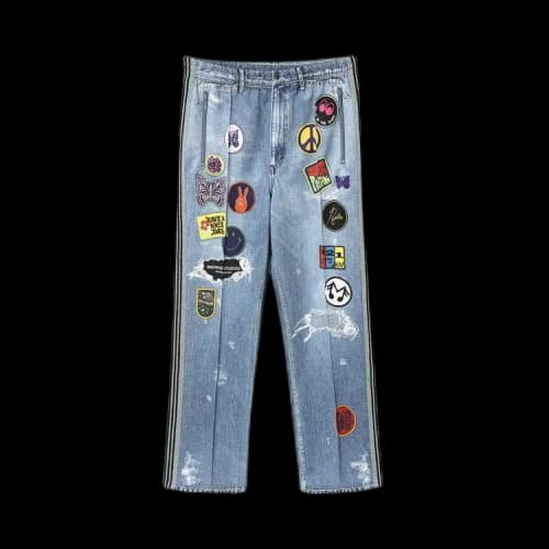 Needles x Midnight Studios Track Pant 'Blue'