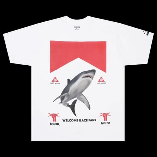 Neighborhood x Death Spray Custom 3 T-Shirt 'White'