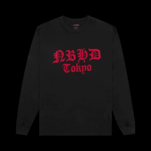 Neighborhood Long-Sleeve NH-7 Tee 'Black'