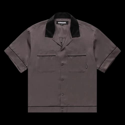 Neighborhood Bowling Shirt 'Grey'