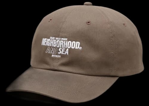 Neighborhood x Wind and Sea Dad Cap (SS23) Brown