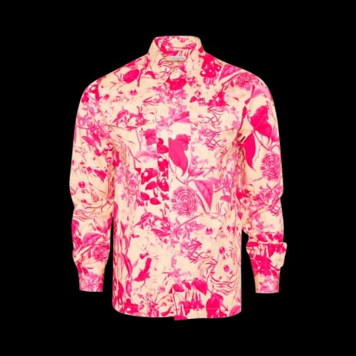 Dries Van Noten Claseni Long Shirt 'Fuchsia'