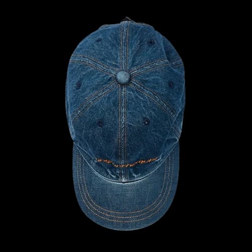 Song for the Mute Washed Denim Cap 'Blue'