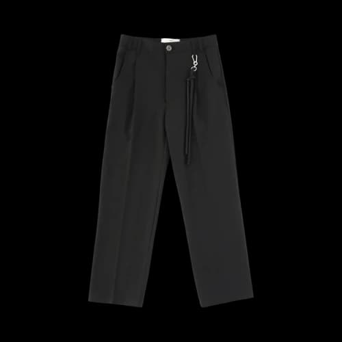Song for the Mute Loose Pleated Pant 'Black'