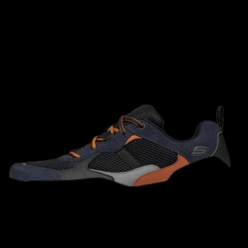 Skechers MonsterRunning Shoes Blue/Black/Orange