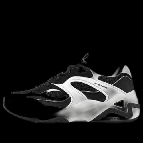 Skechers D'LITES Hyper Burst 'White Black'
