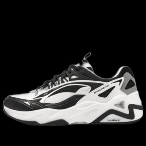 Skechers D'Lites Hyper Burst 'White Black'