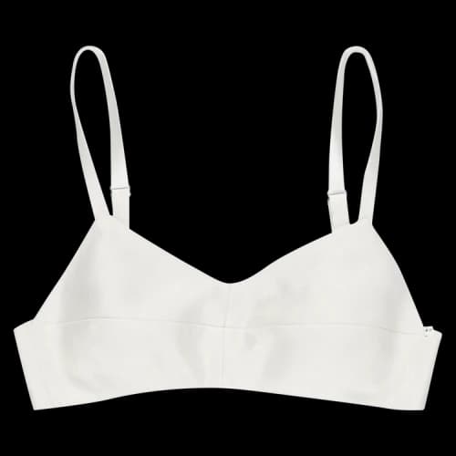 Khaite Knox Bralette 'Chalk'