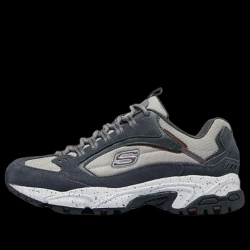 Skechers Stamina Cutback 'Black Grey Beige'