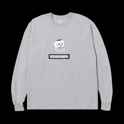 Neighborhood HN 15 Long-Sleeve Tee 'Grey'