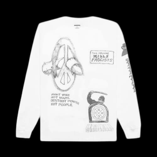 Neighborhood Long-Sleeve T-Shirt 'White'