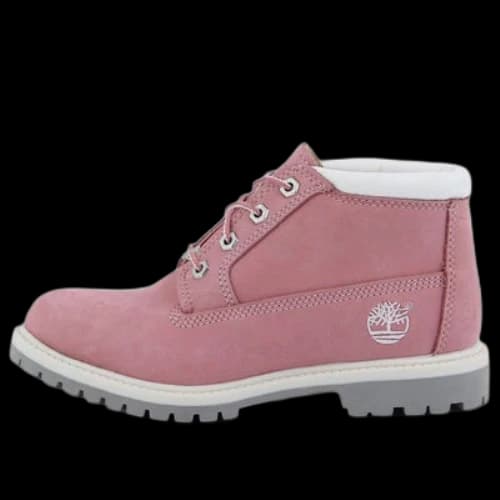 Timberland Nellie Waterproof Chukka Wide Fit Boots 'Pink Nubuck' (Women's)