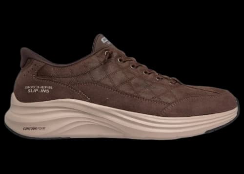 Skechers Slip-ins Contour Foam Cozy Fit Chocolate