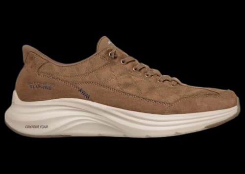 Skechers Slip-ins Contour Foam Cozy Fit Chestnut