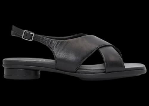 Ecco Sculpted Alba 25 Heeled Slingback Sandal Black (Women's)
