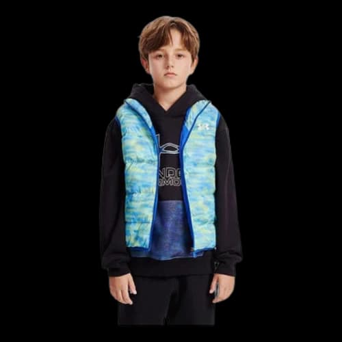 (GS) Under Armour Warm Casual Vest 'Blue'
