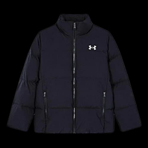 (GS) Under Armour Casual Warm Comfortable Down Jacket 'Black white'