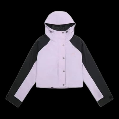 To Be Defined Levis Colorblock hooded Short Jacket Purple