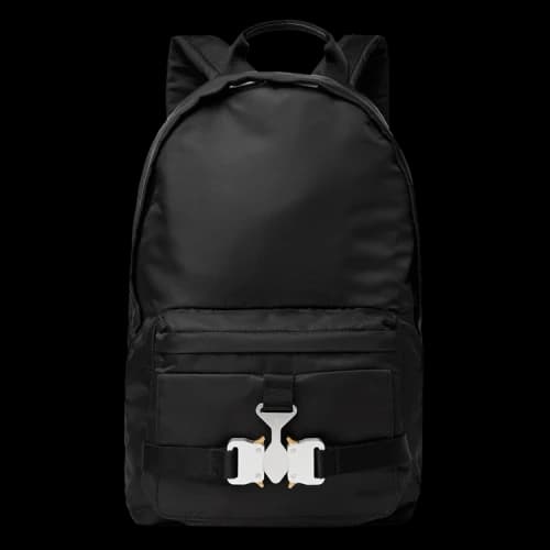 1017 ALYX 9SM Tricon Leather-Trimmed Nylon Backpack 'Black'