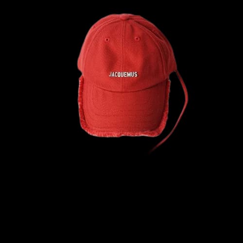 Jacquemus La Casquette Artichaut 'Artichaut Red'
