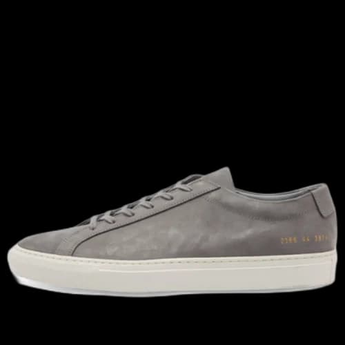 Common Projects Original Achilles Nubuck Low 'Warm Grey'