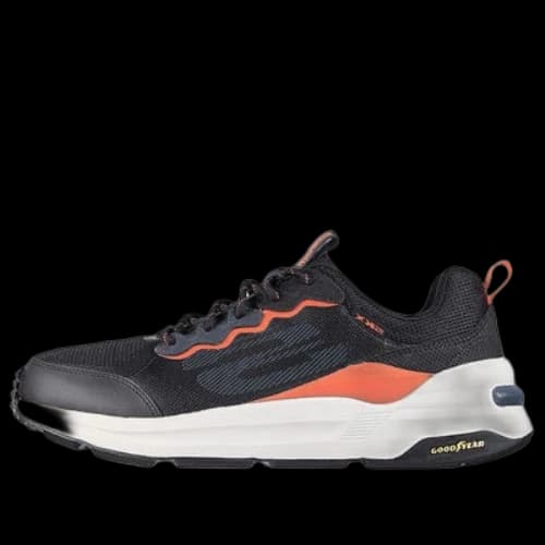 Skechers Global Jogger 'Black Orange'