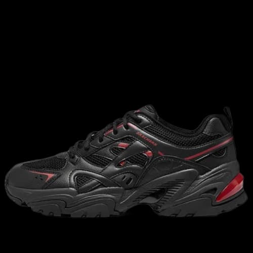 Skechers Stamina V2 'Black Red'