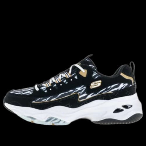 Skechers DLites 4.0 'Black gold'