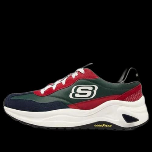 Skechers D'lites Wave 'Green Red Black'