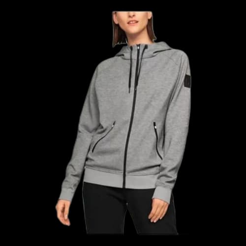 On Running Zipped Hooded Jacket 'Grey' (Women's)
