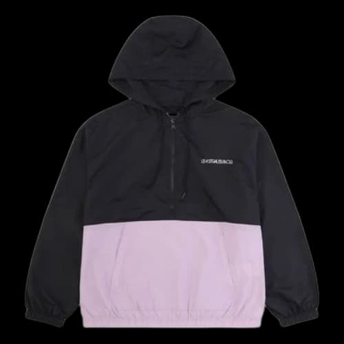 LEVI'S Levis Zipper Cardigan Colorblock Hooded Jacket Black