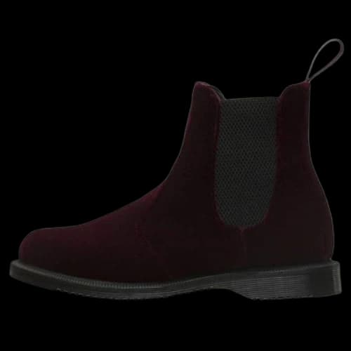 Dr.Martens Flora Velvet 'Cherry Red' (Women's)