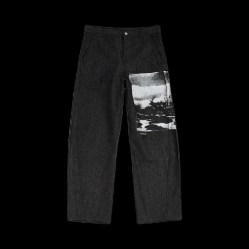 OAMC Tarn Denim Pants 'White/Black'