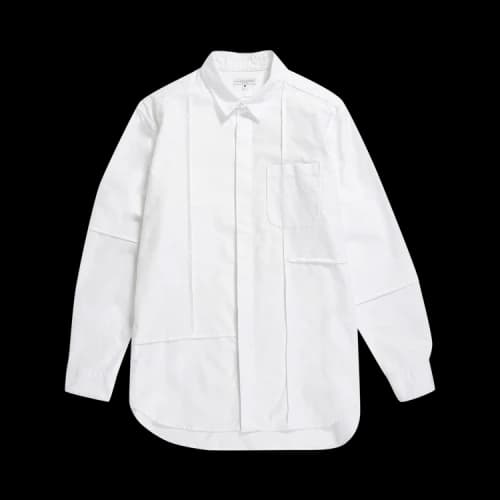 Engineered Garments Combo Short Collar Shirt 'White'