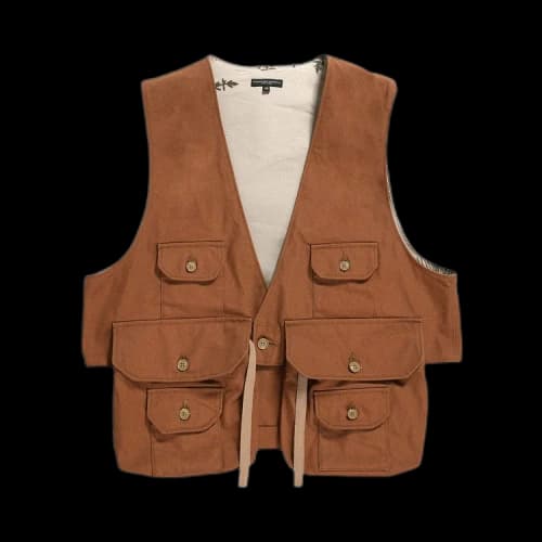 Engineered Garments Fowl Vest 'Brown'